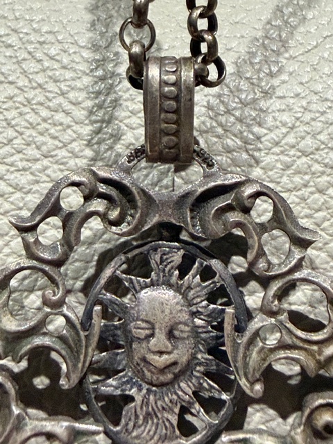 strieborná retiazka s príveskom - 3