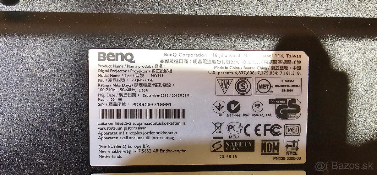BENQ MW519 - 3