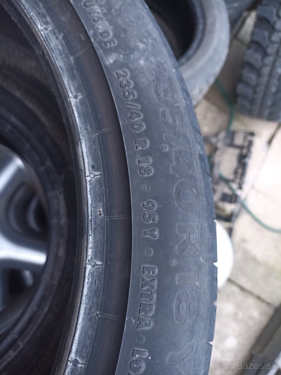 Predám letné 235/40 r18 Continental PremiumContact 6 - 3