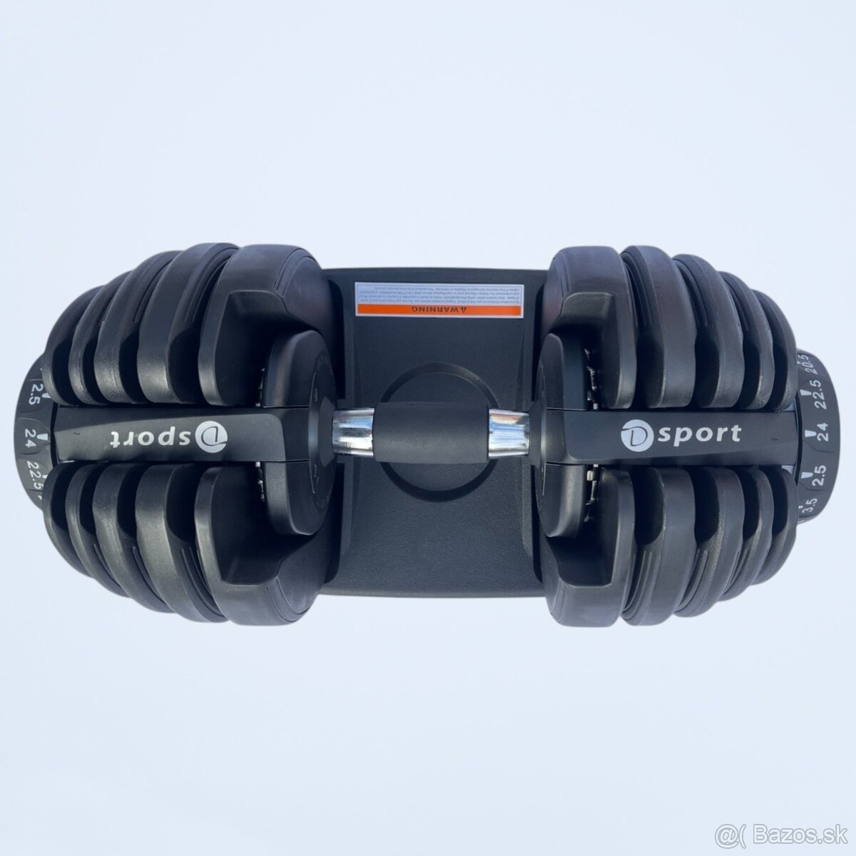 Nastaviteľná jednoručná činka 2-24kg - 3