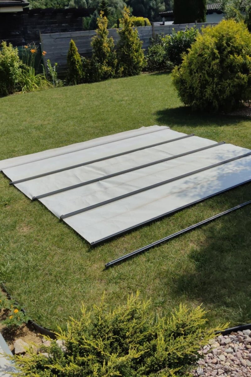 Predám skladaciu pergolu, markízu 300x300 - 3