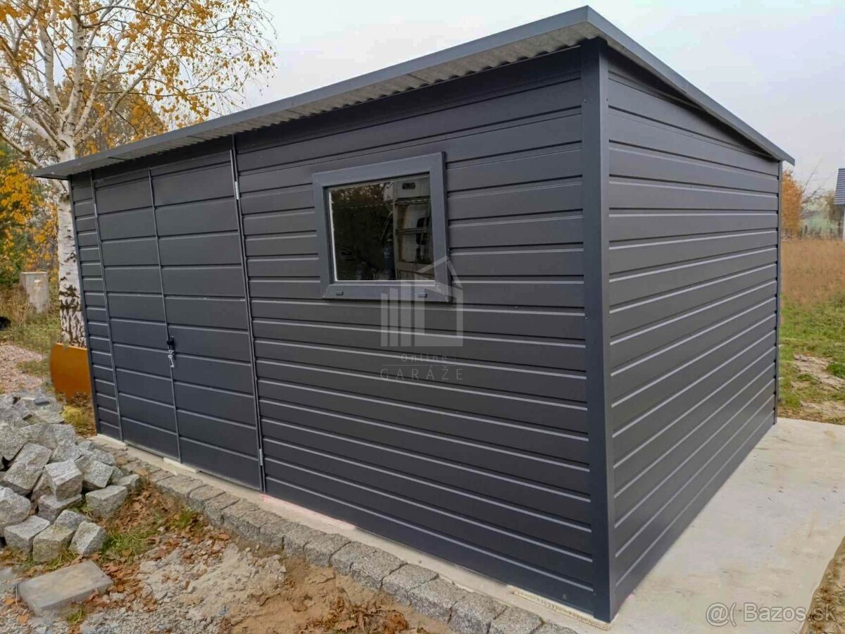 Záhradný domček 3x4, DOVOZ MONTÁŽ GRATIS - 3