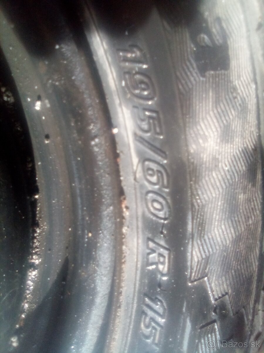 Predám kolesá plus rezervu sú skoro ako nove - 3
