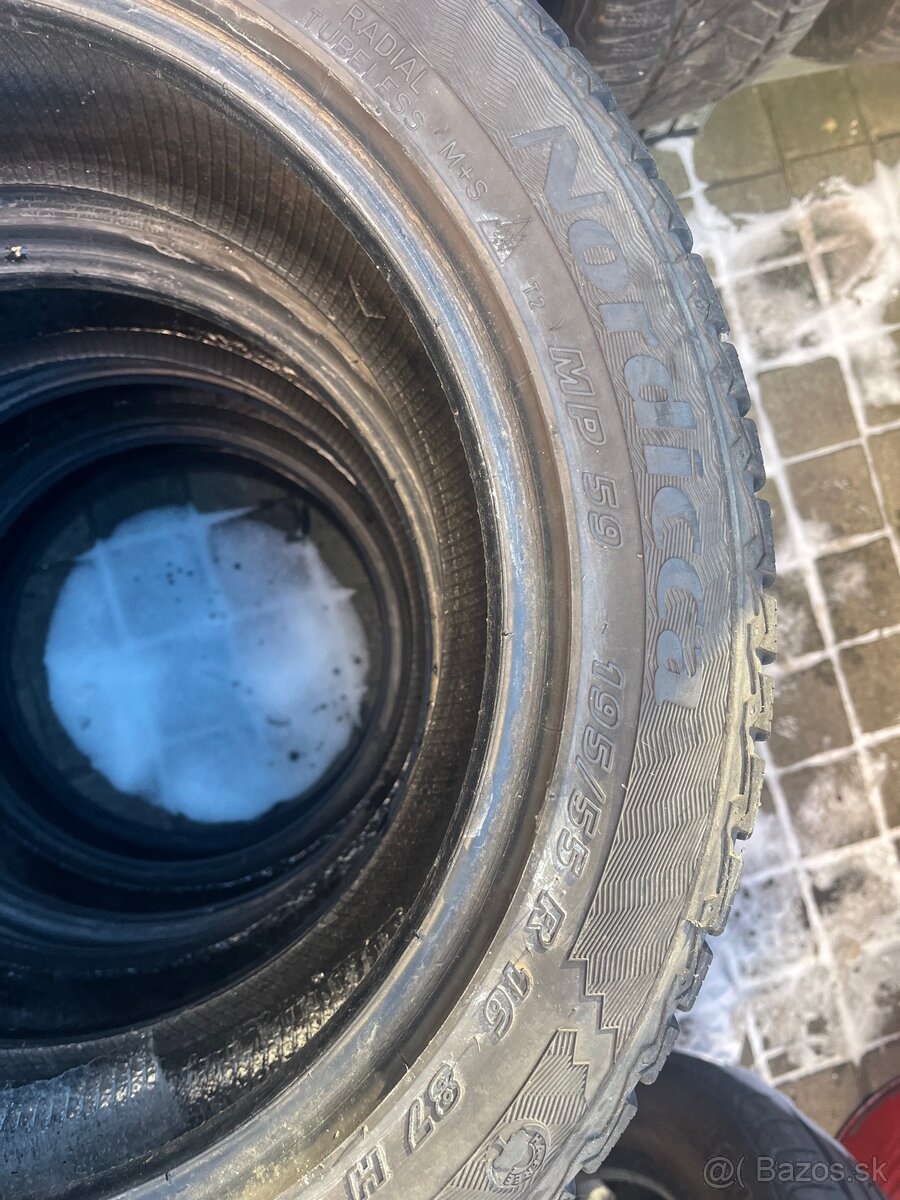 Zimné pneu 195/55 R16 87H 4 ks - 3