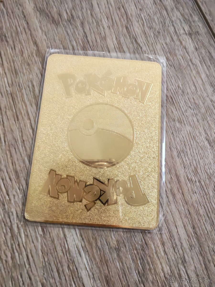 Kovové Pokémon karty - 3
