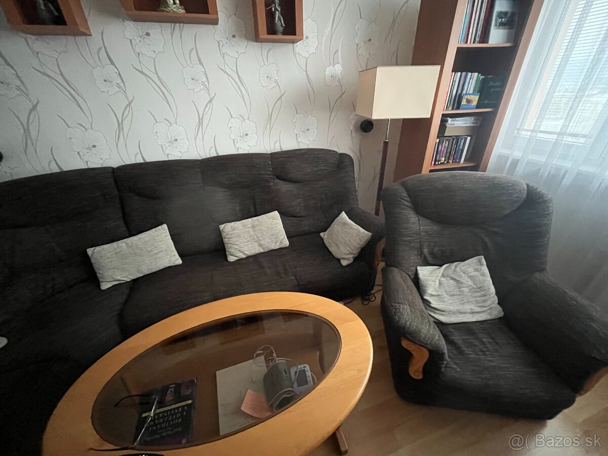 Rohová sedacia súprava-ľavý roh - 3