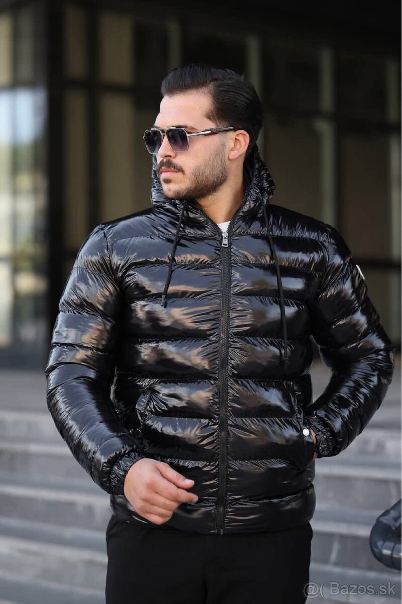 Bunda Moncler lesklá - 3