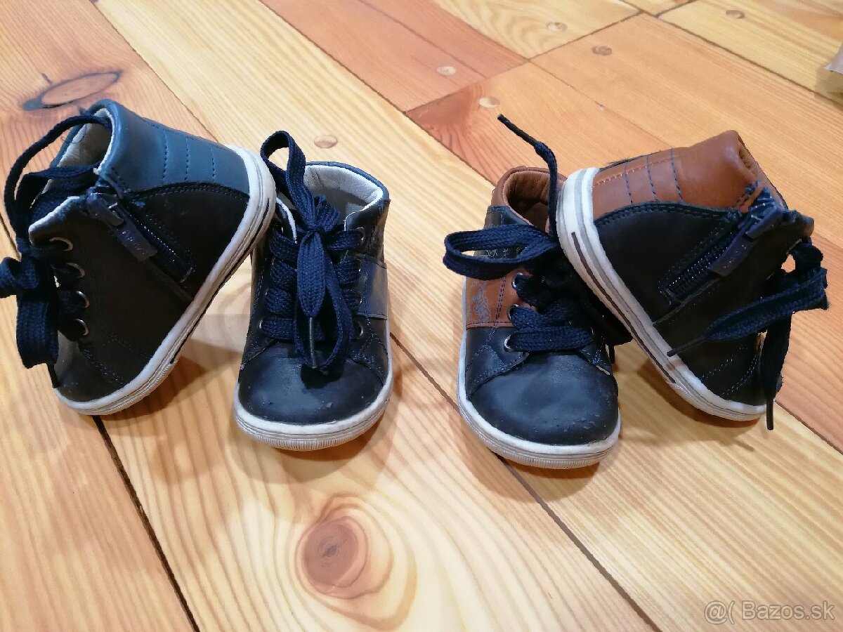 Detské kožené topánky veľk.20 - 3