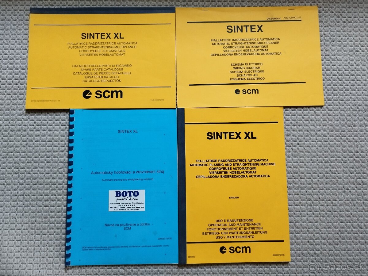 Štvorstranná hobľovačka SCM SINTEX XL - 3