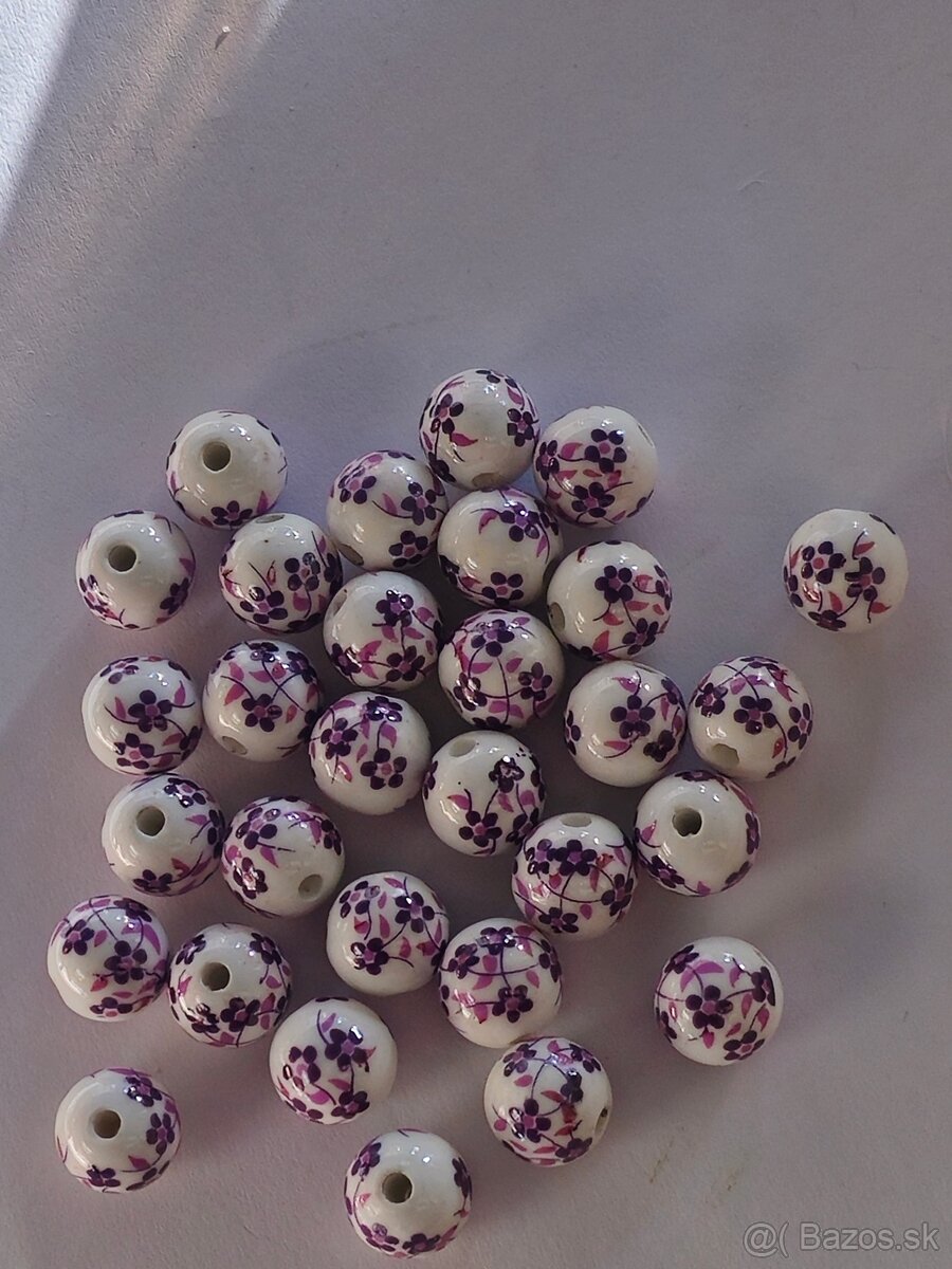 Porcelánové koráliky - 3