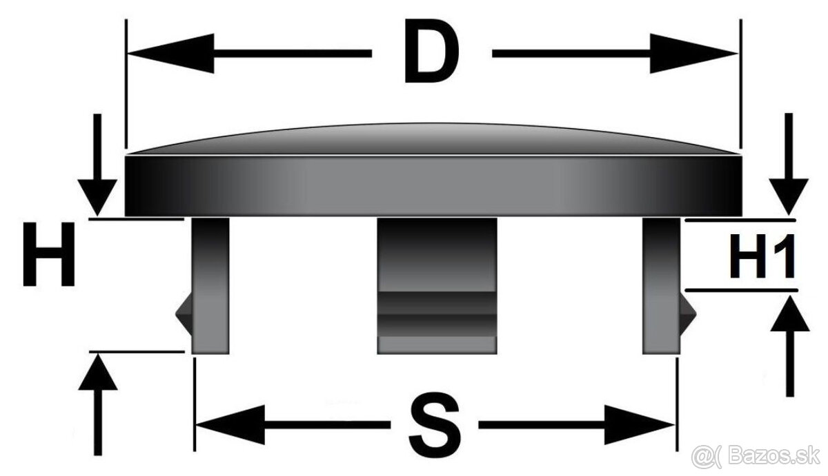 krytky Audi 59mm 4B0601170 2ks - 3