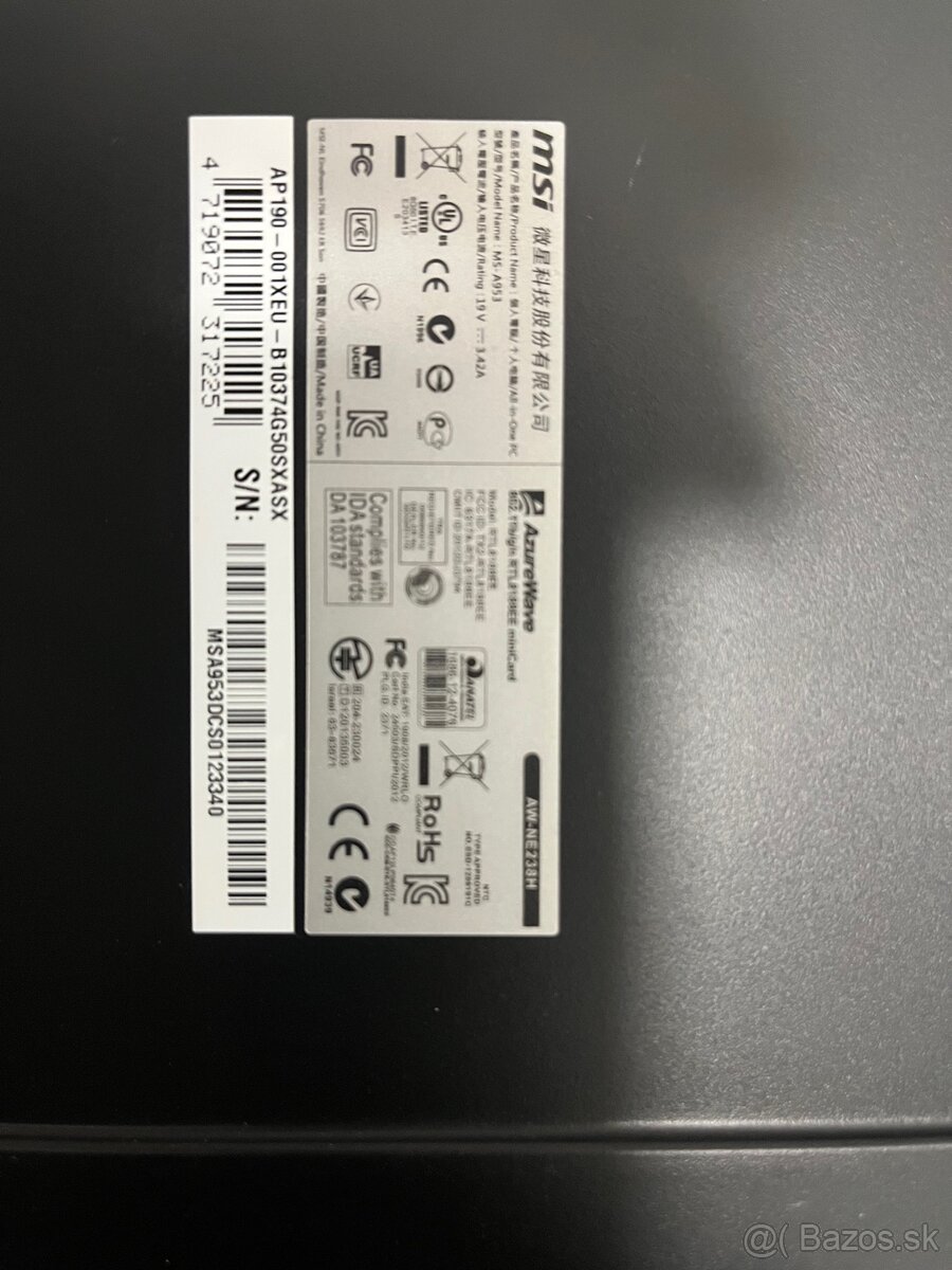 All in one PC MSI - 3