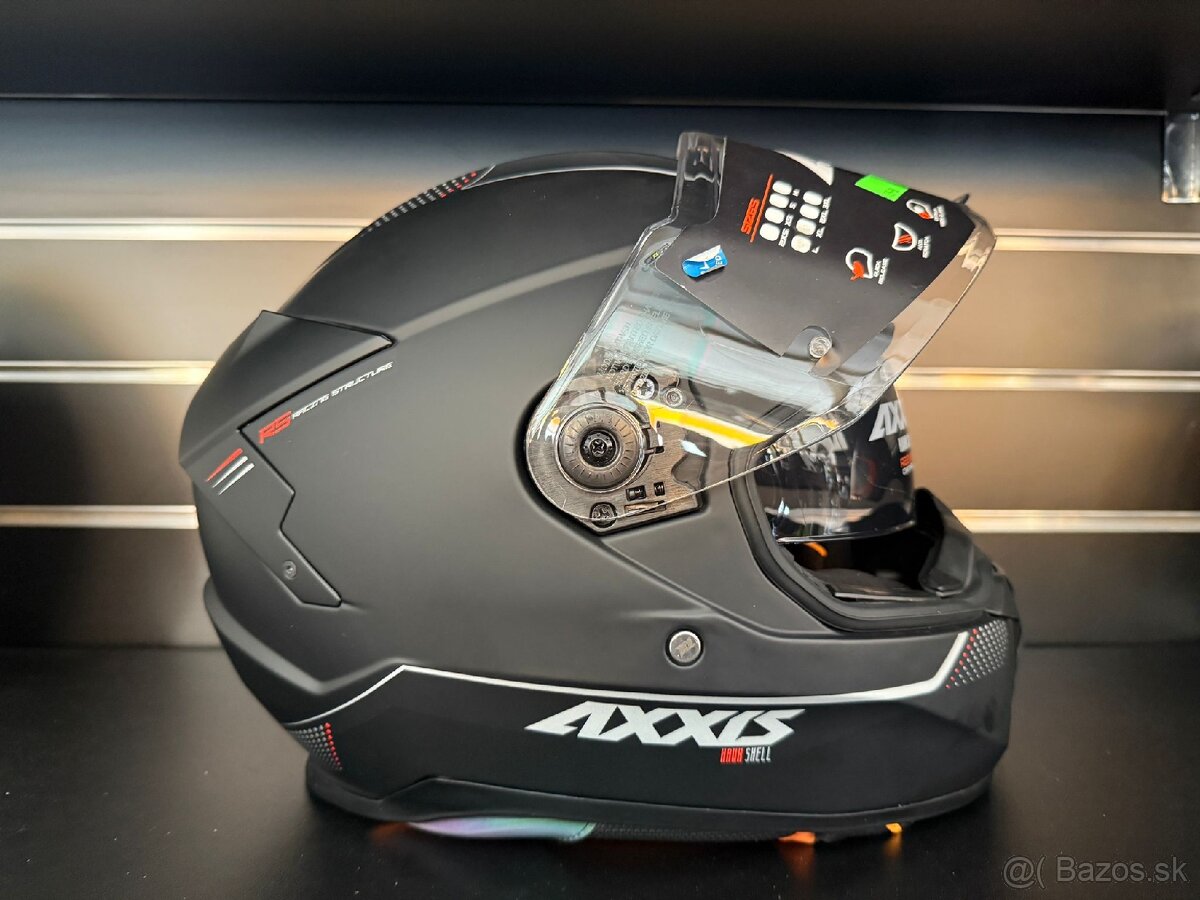 Integrálna prilba Axxis Hawk SV Black - 3