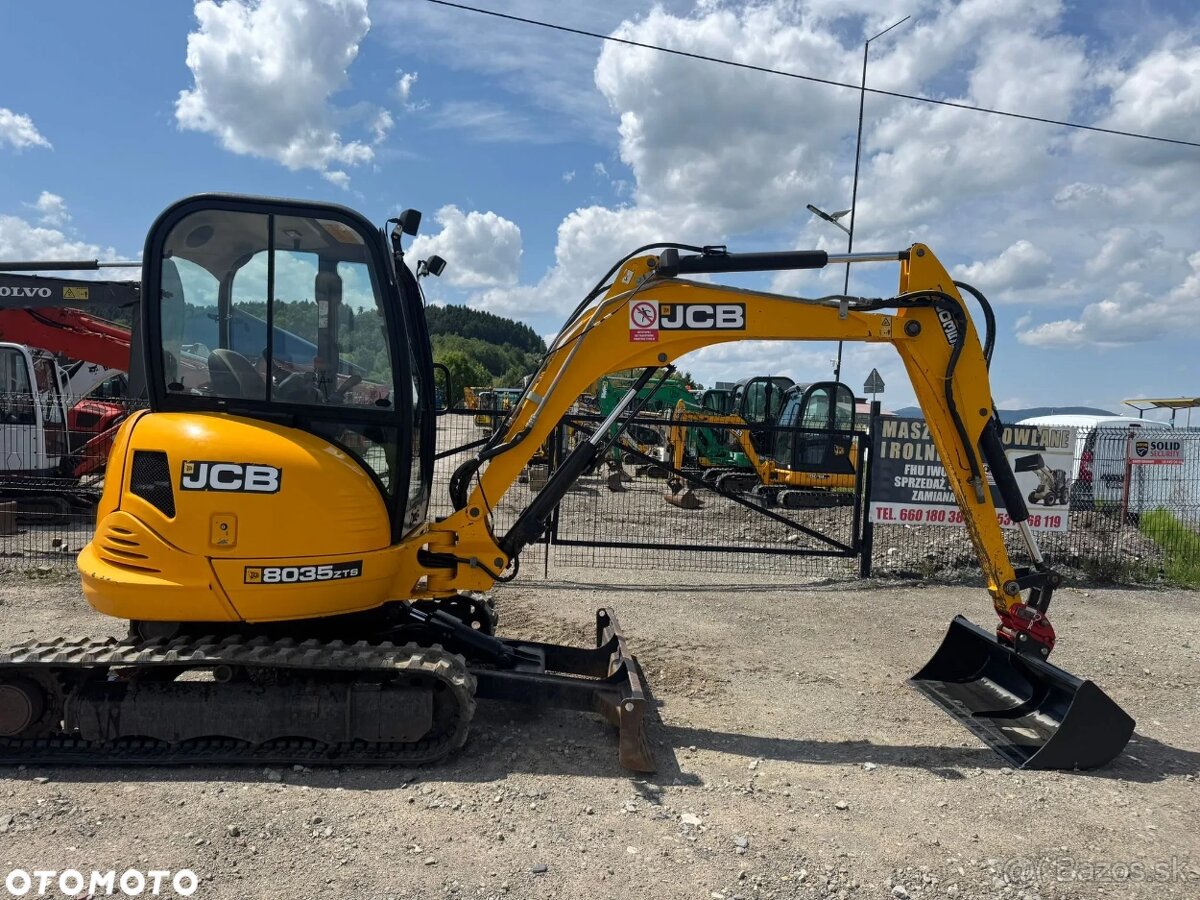 Minirýpadlo JCB 8035 - 3