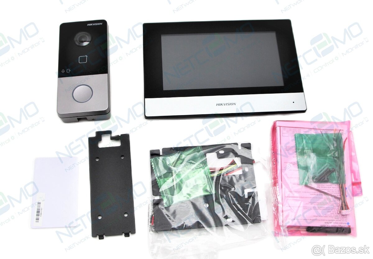 Akciový set Hikvision videovrátnik DS-KIS603 + 4Mpx IP kamer - 3