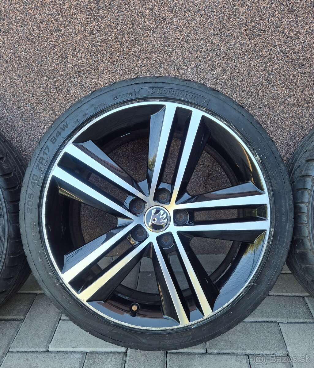 Predám elektróny SKODA RAY 5x100 R17 - 3