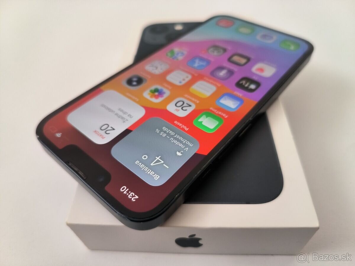 apple iphone 13 128gb Midnight / Batéria 100% - 3