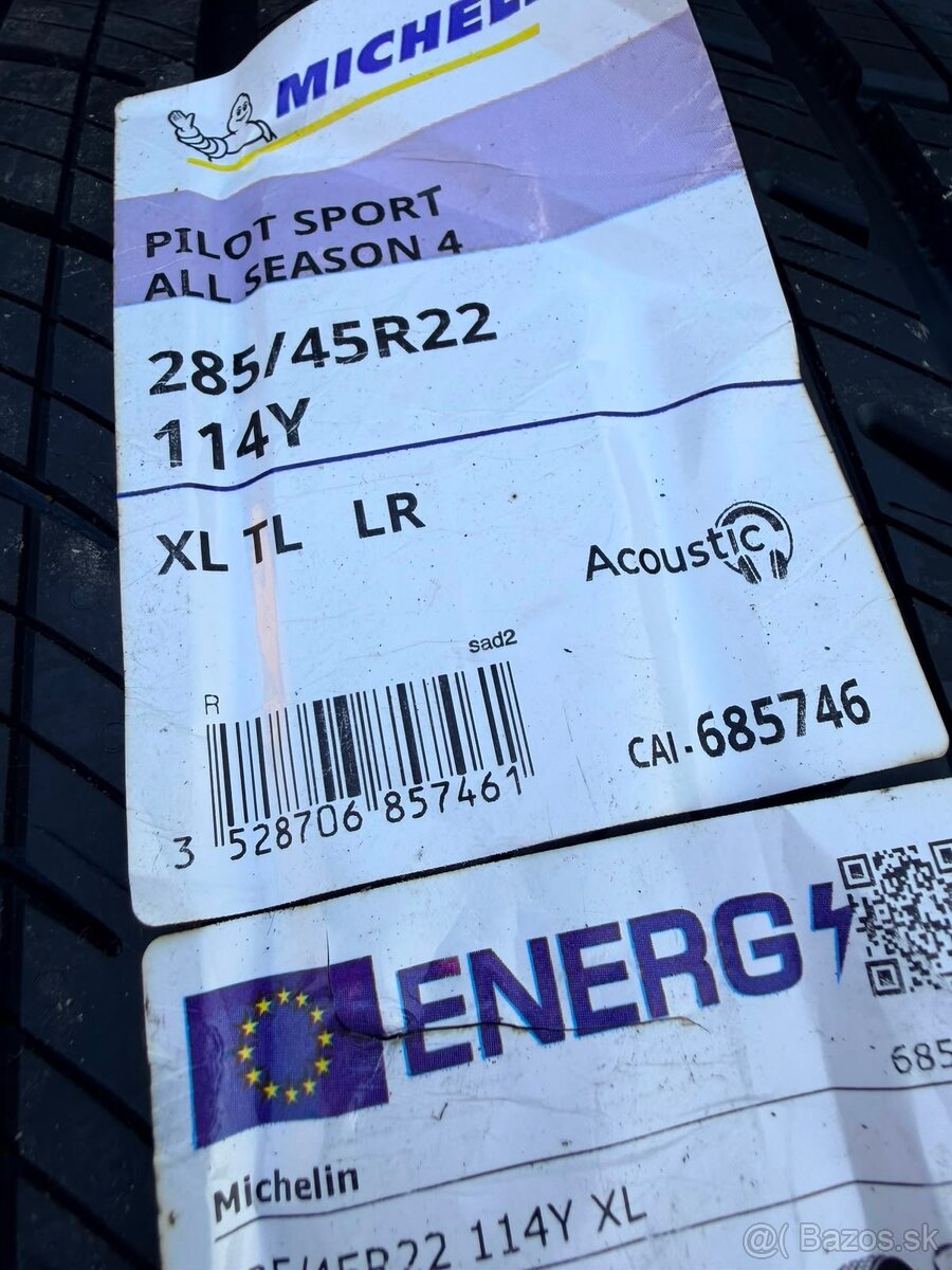 ORIGINÁL RANGE ROVER SPORT SVR R22 L461 285/45/22.305/40/22 - 3