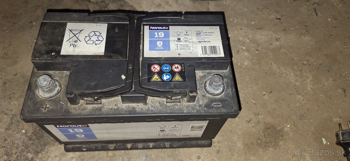 PREDÁM AUTOBATÉRIU zn. NORAUTO - 3
