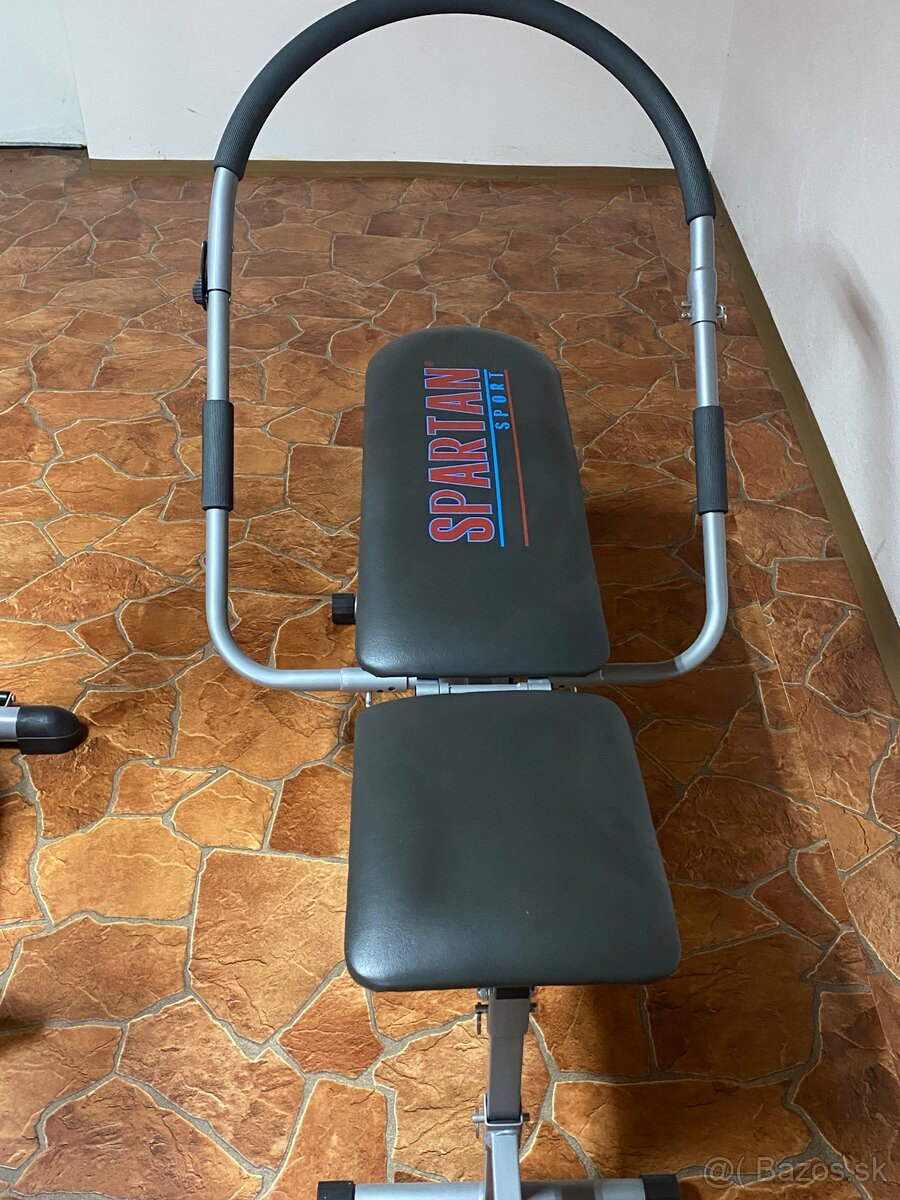 Lavičky- benchpress, brucho, steper - 3