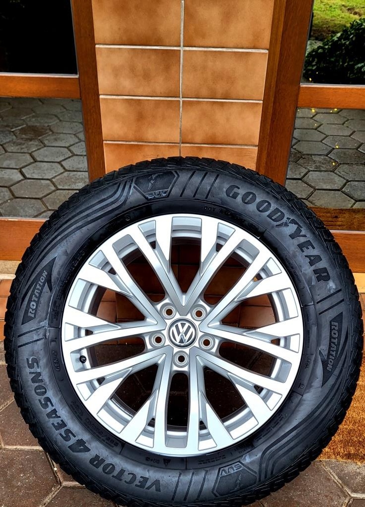 Alu R18 5x112 orig. VW Touareg, Audi Q7 + zimné 255/60 R18 - 3