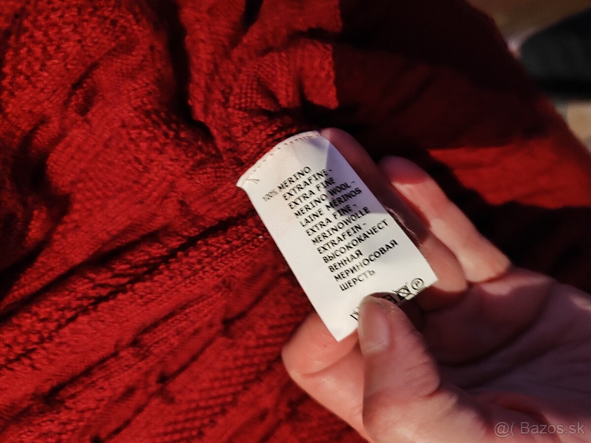 100% merino hrubý pánsky rolák Dalmine - 3