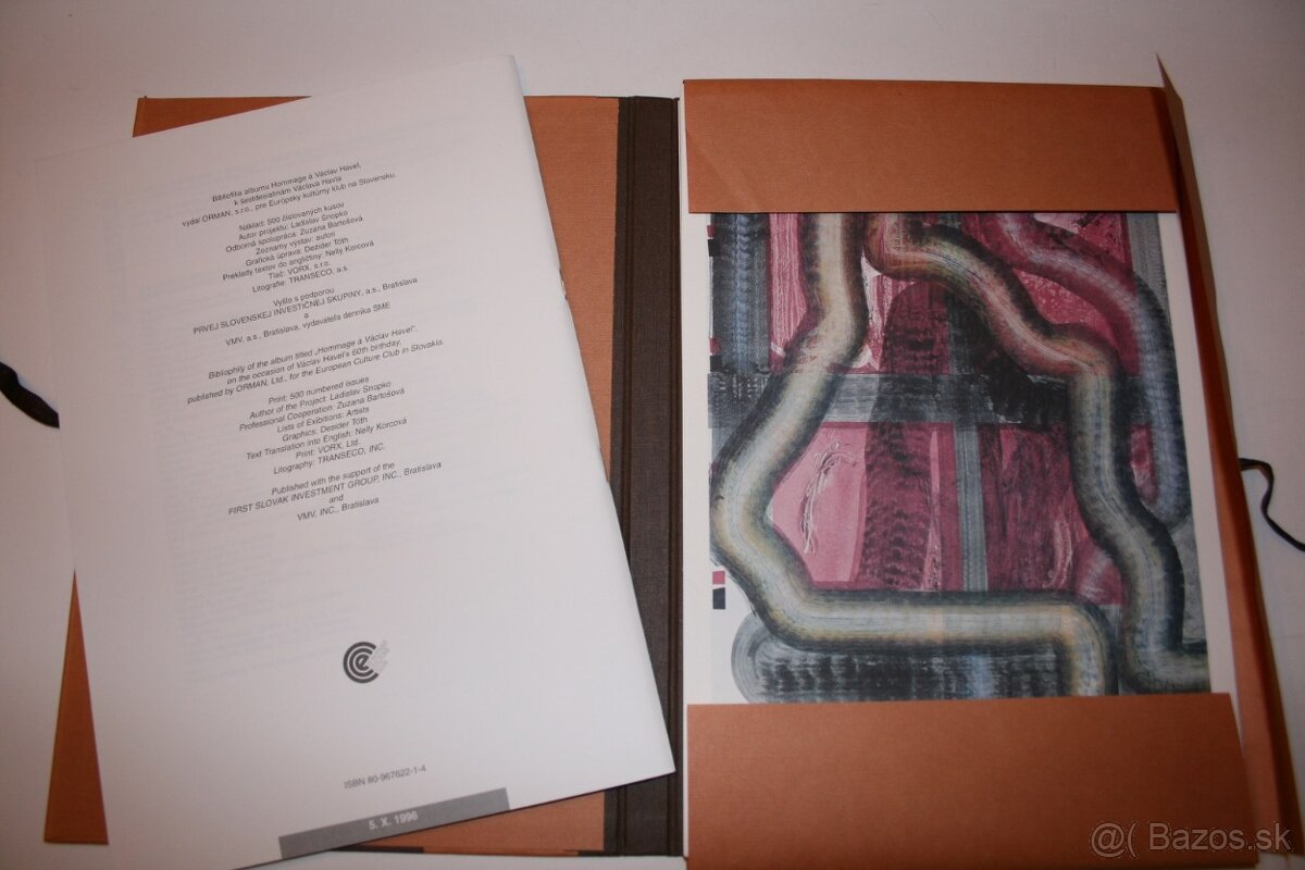 Bibliofília albumu Hommage à Václav Havel... - 3