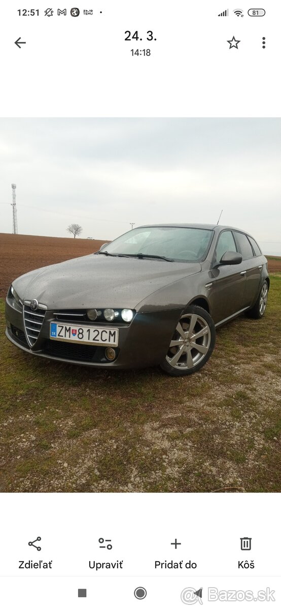 Alfa Romeo 159Sportwagon 1,9JTDm(2007) - 3