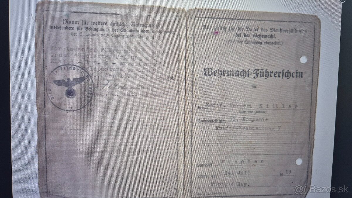 Wehrmacht fuhrerschein - 3