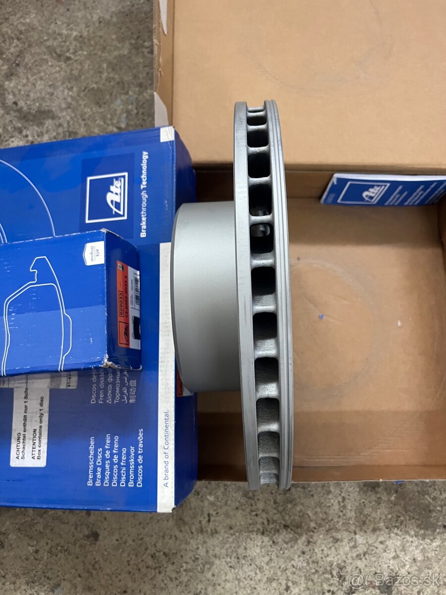 Mercedes w140 predne brzdy ATE - 3