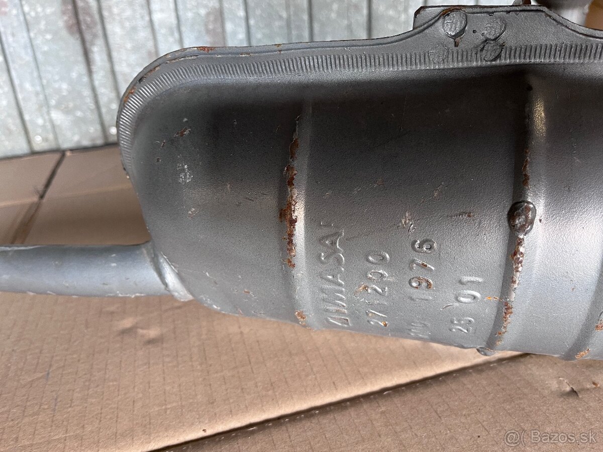 Fiat 850 tlmič výfuku nový - 3