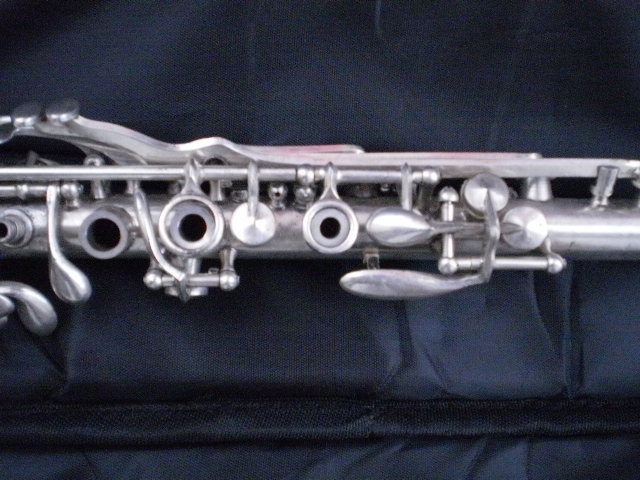 Kovový klarinet SILVERTONE - USA - 3