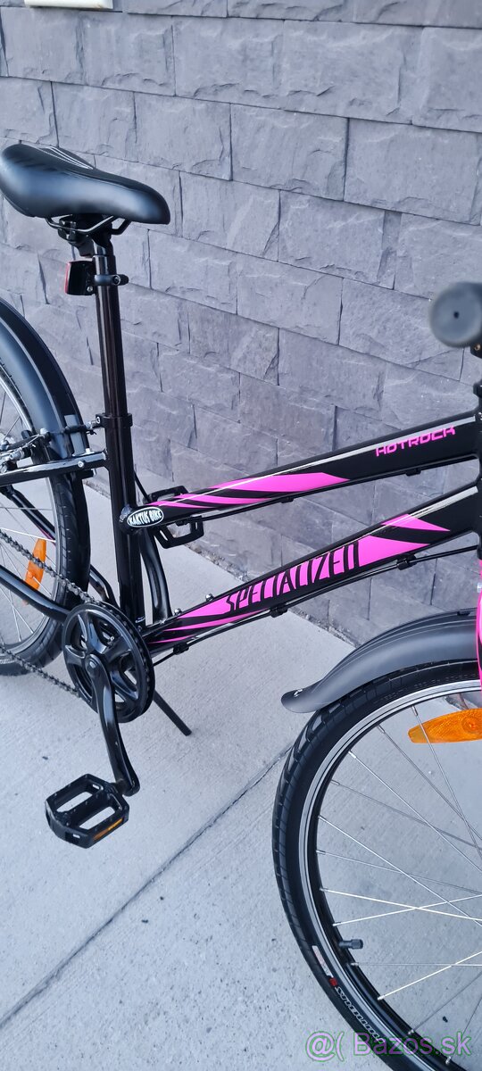 Bicykel Specialized 24" pinkblack - 3