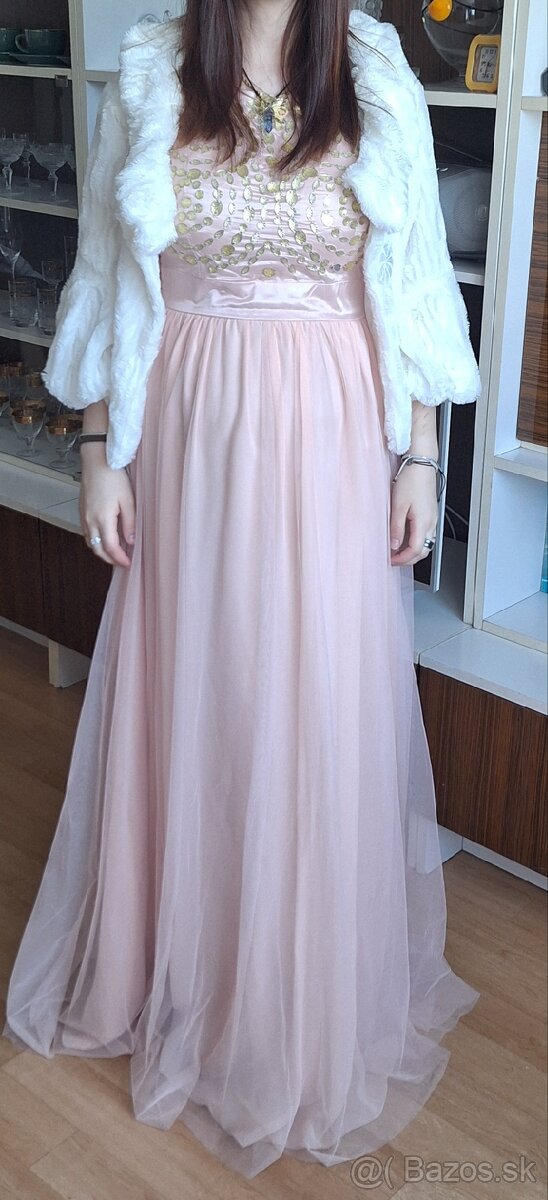 Spolocenske saty dlhe 36-38 - 3