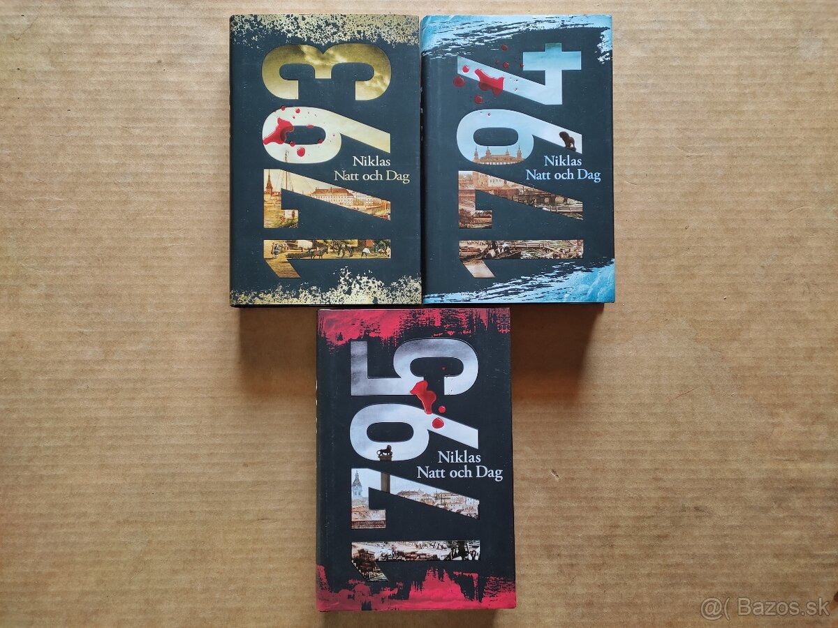 Knihy Detektívky a iné 1. - 3