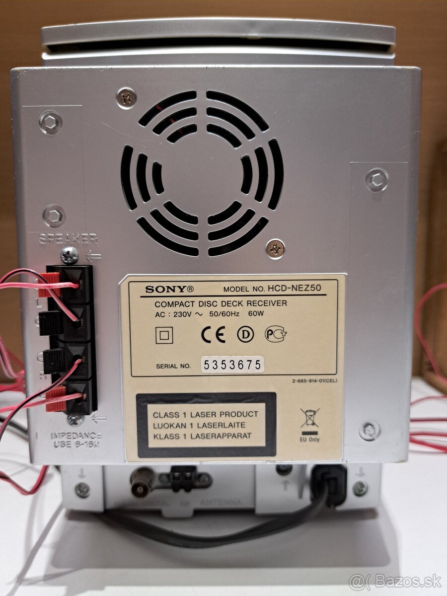 Mini HI-FI Systém SONY CMT-NEZ50 - 3