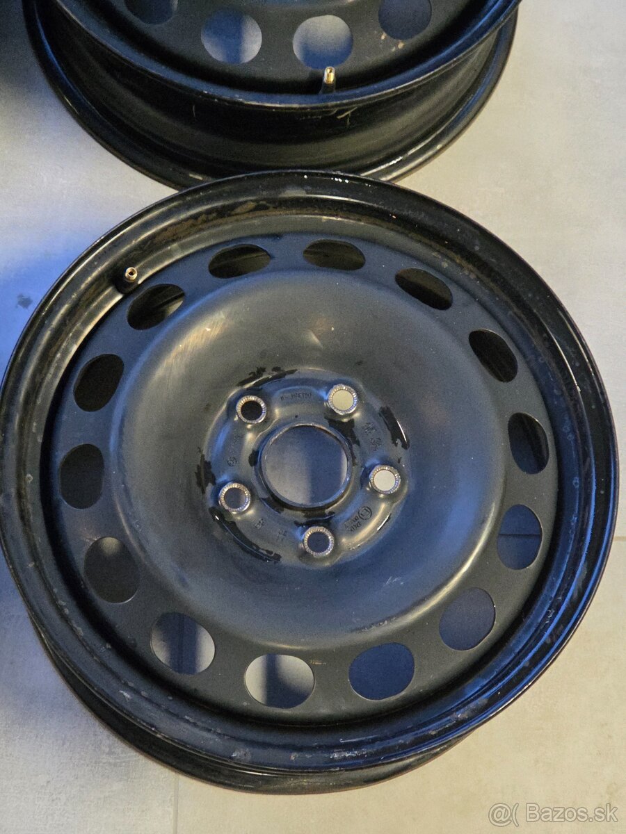 Plechove disky 5x112 r16 skoda vw audi a ine - 3