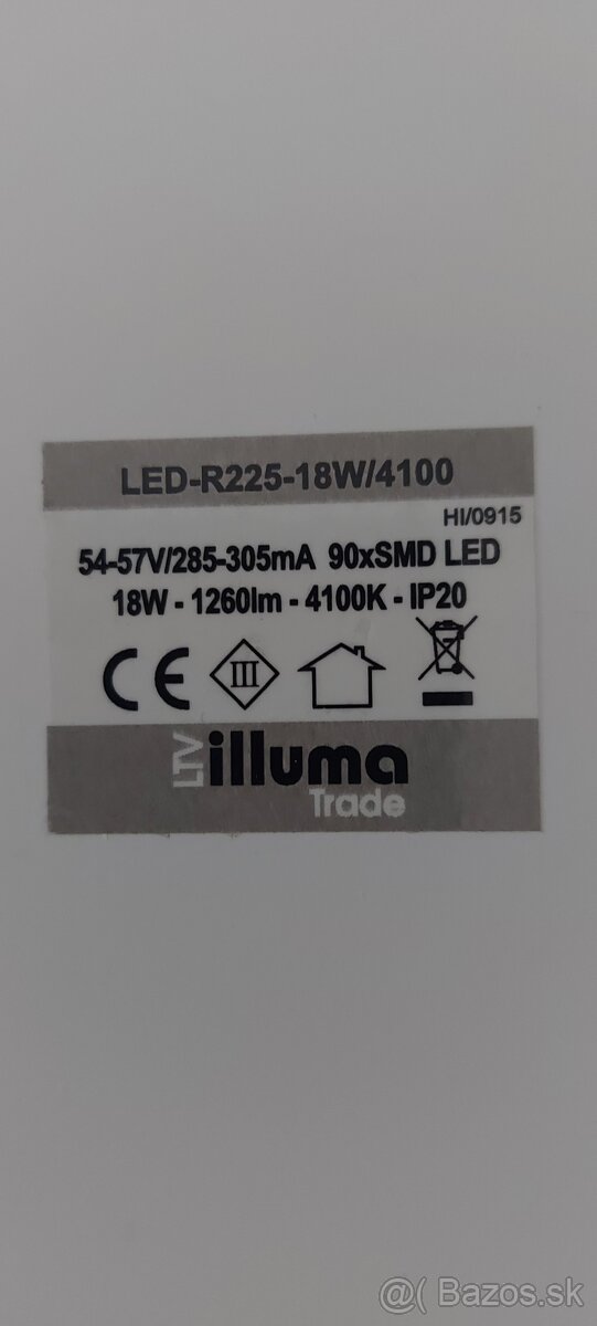 Led zapustné svetlá - 3