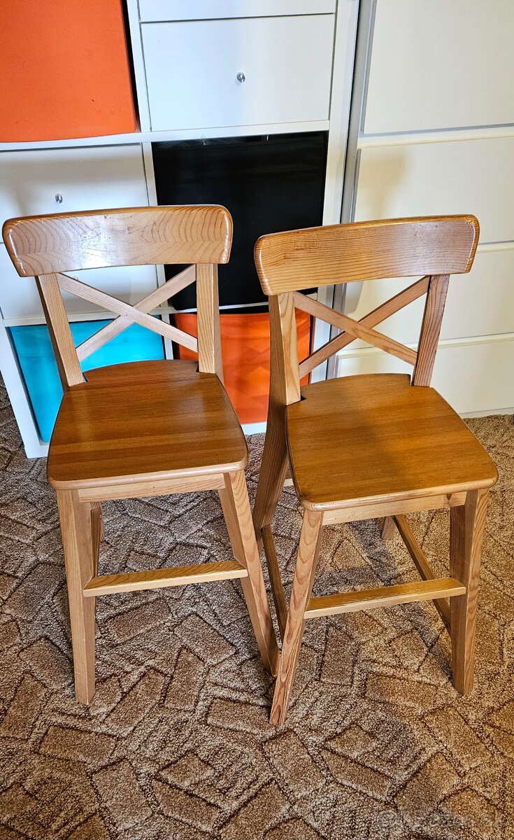 Detská stolička drevená - 3