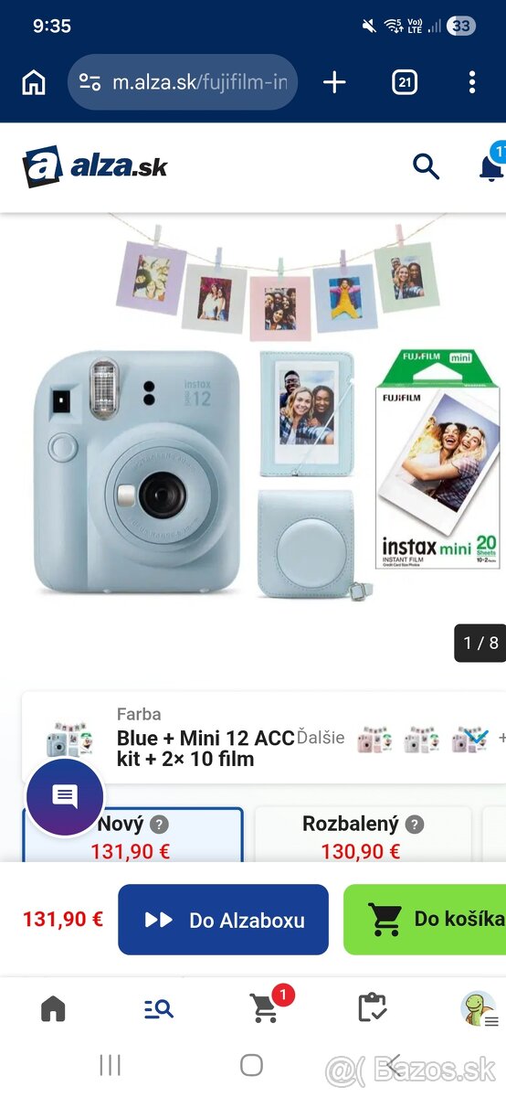 Detsky fotoaparat Fujifilm instax mini - 3