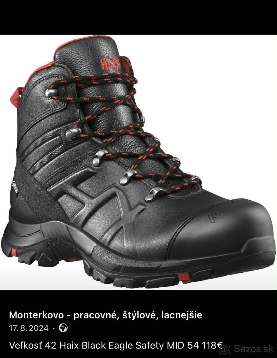 Veľkosť 42, MIX pracovná-bezpečnostná obuv - 3