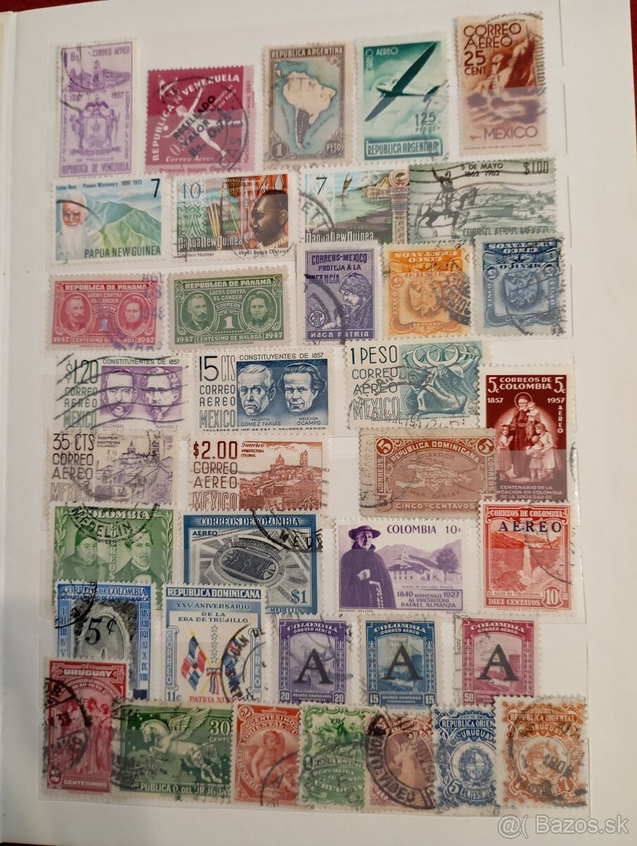 Známky Južná Amerika. - 3