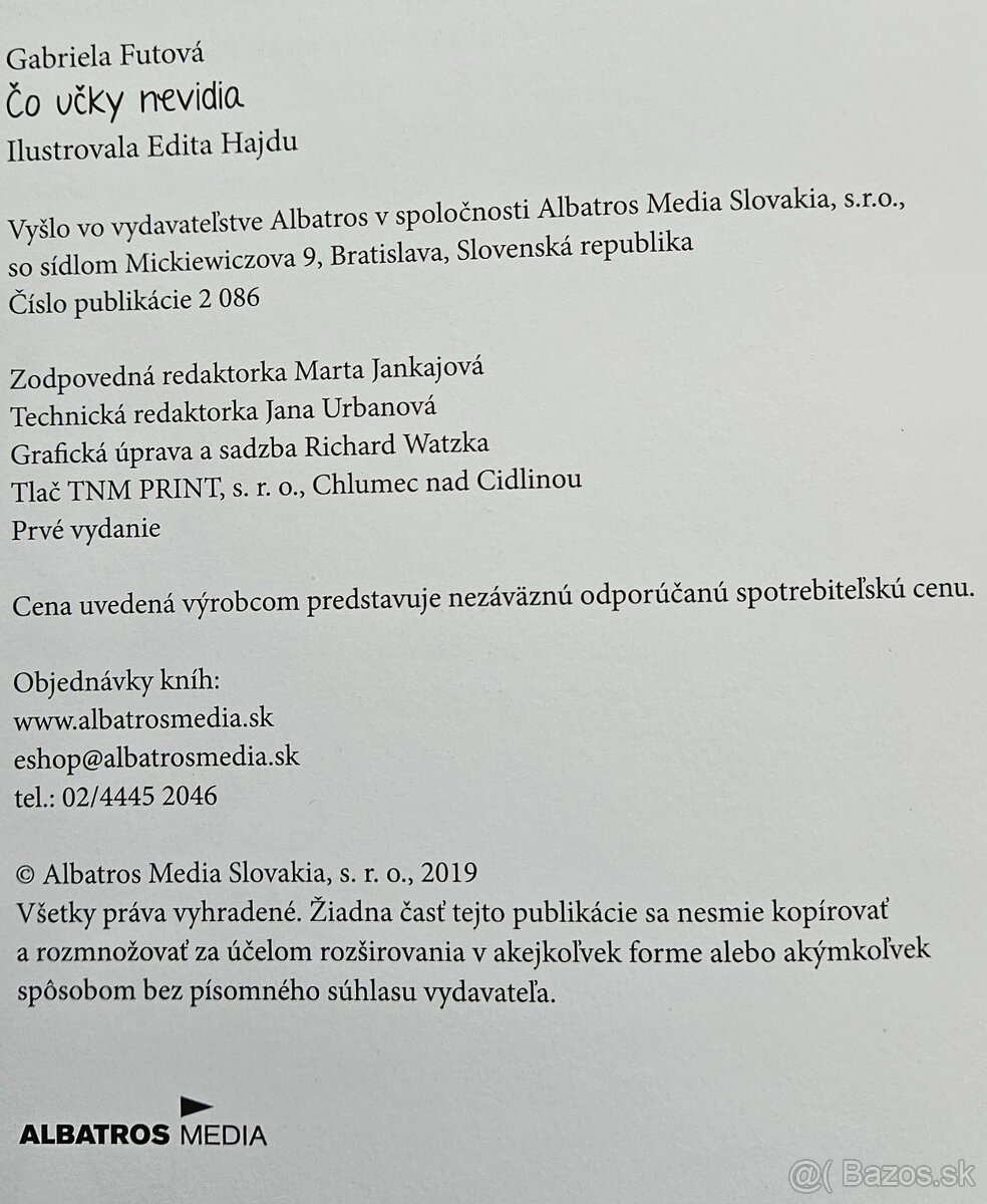 Kniha Čo učky nevidia - 3