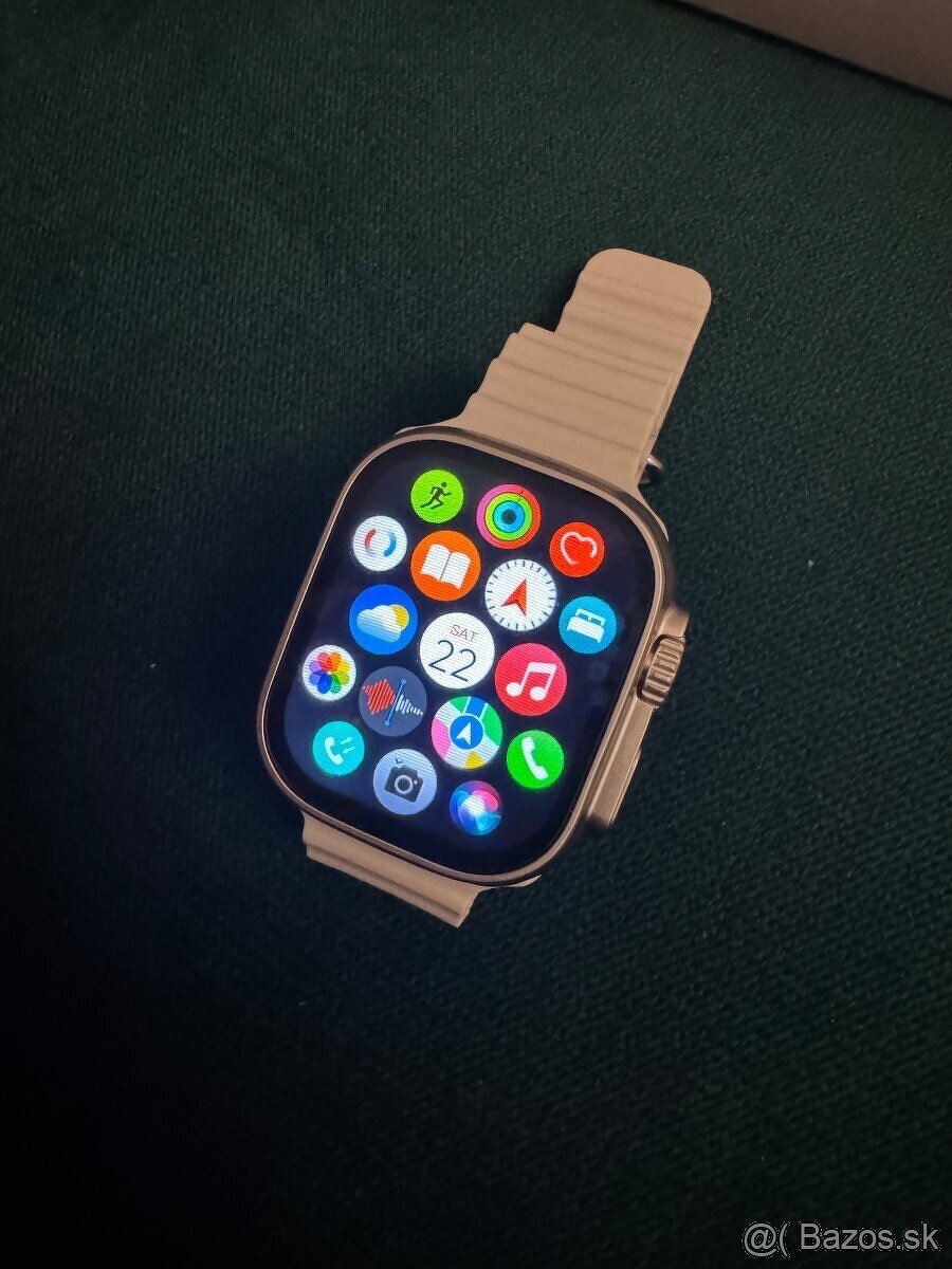 Inteligentné hodinky Ultra Watch 2 Titanium - šedé - 3