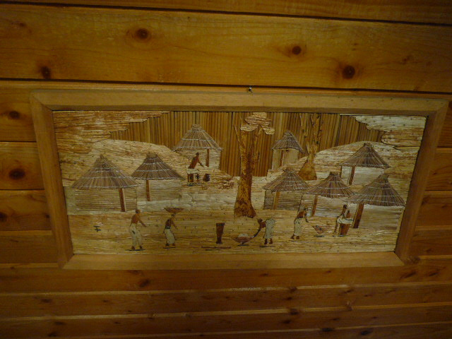 africké ľudové umenie – obrazy 2 - 3