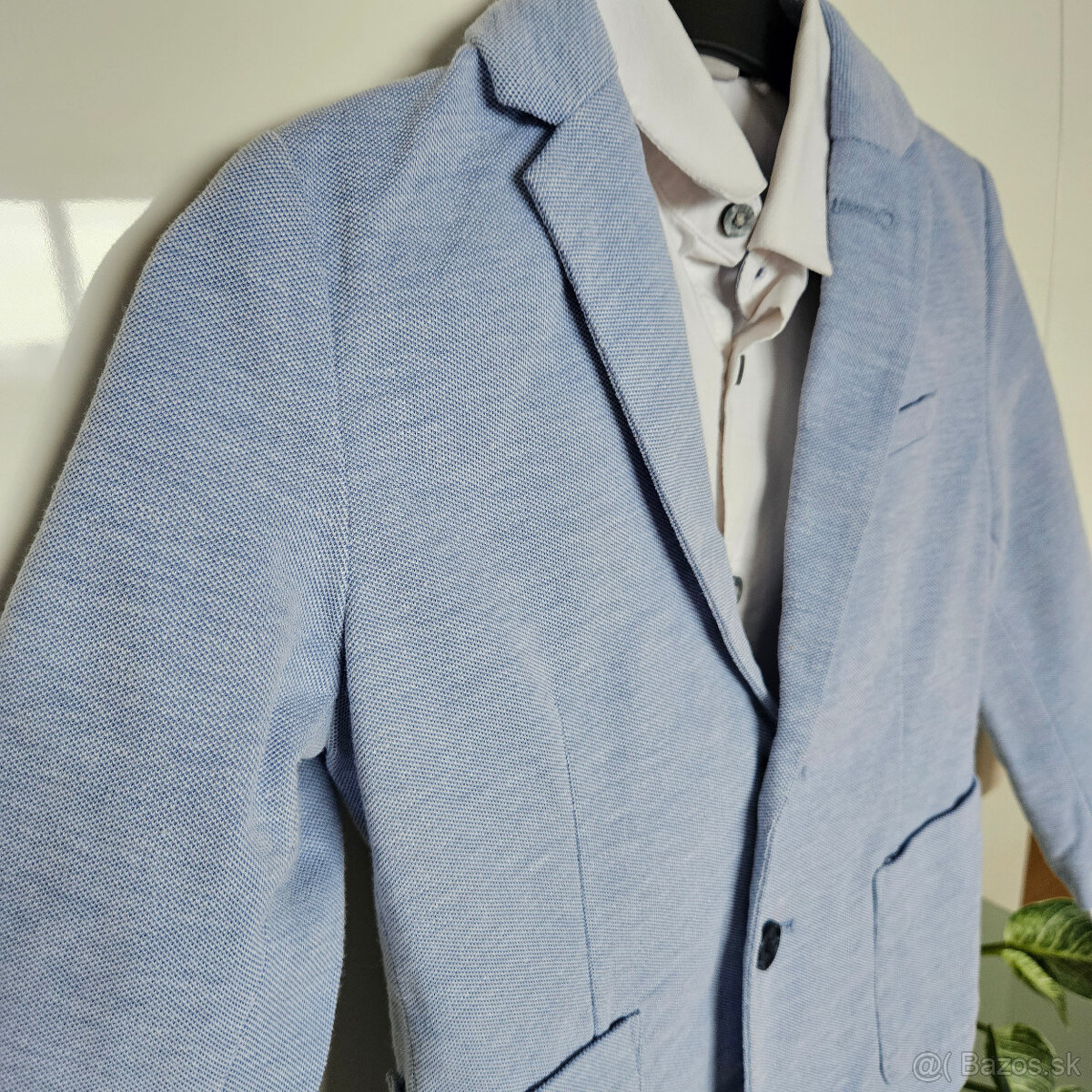 Detské chlapčenské sako+košeľa - 3