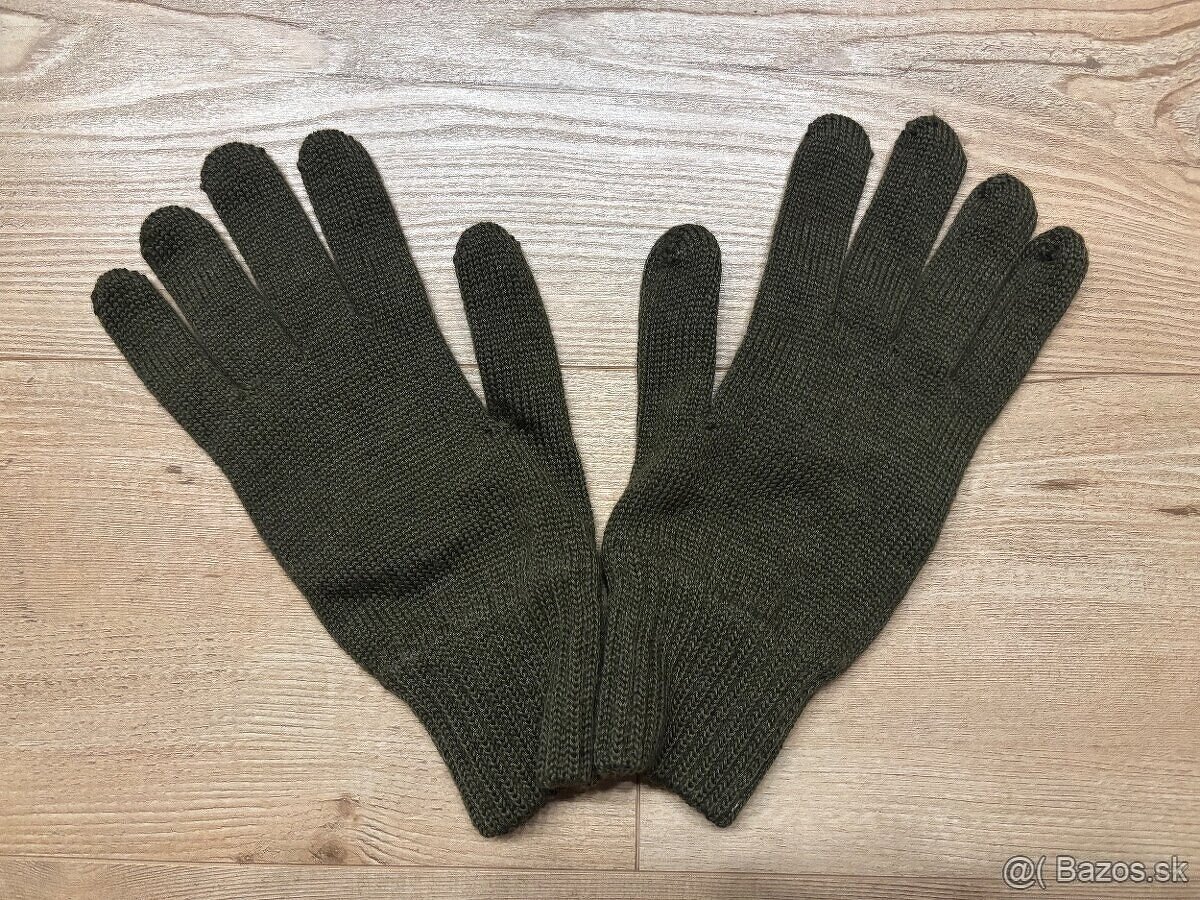 Vojenské pletené rukavice ČSLA, zimné - 3