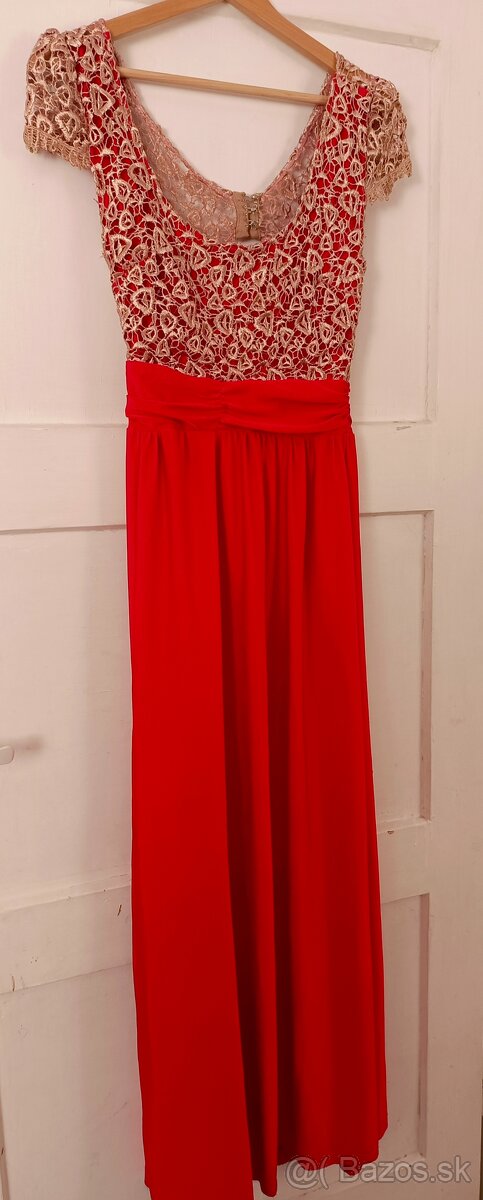 Dlhé spoločenské šaty S - 3