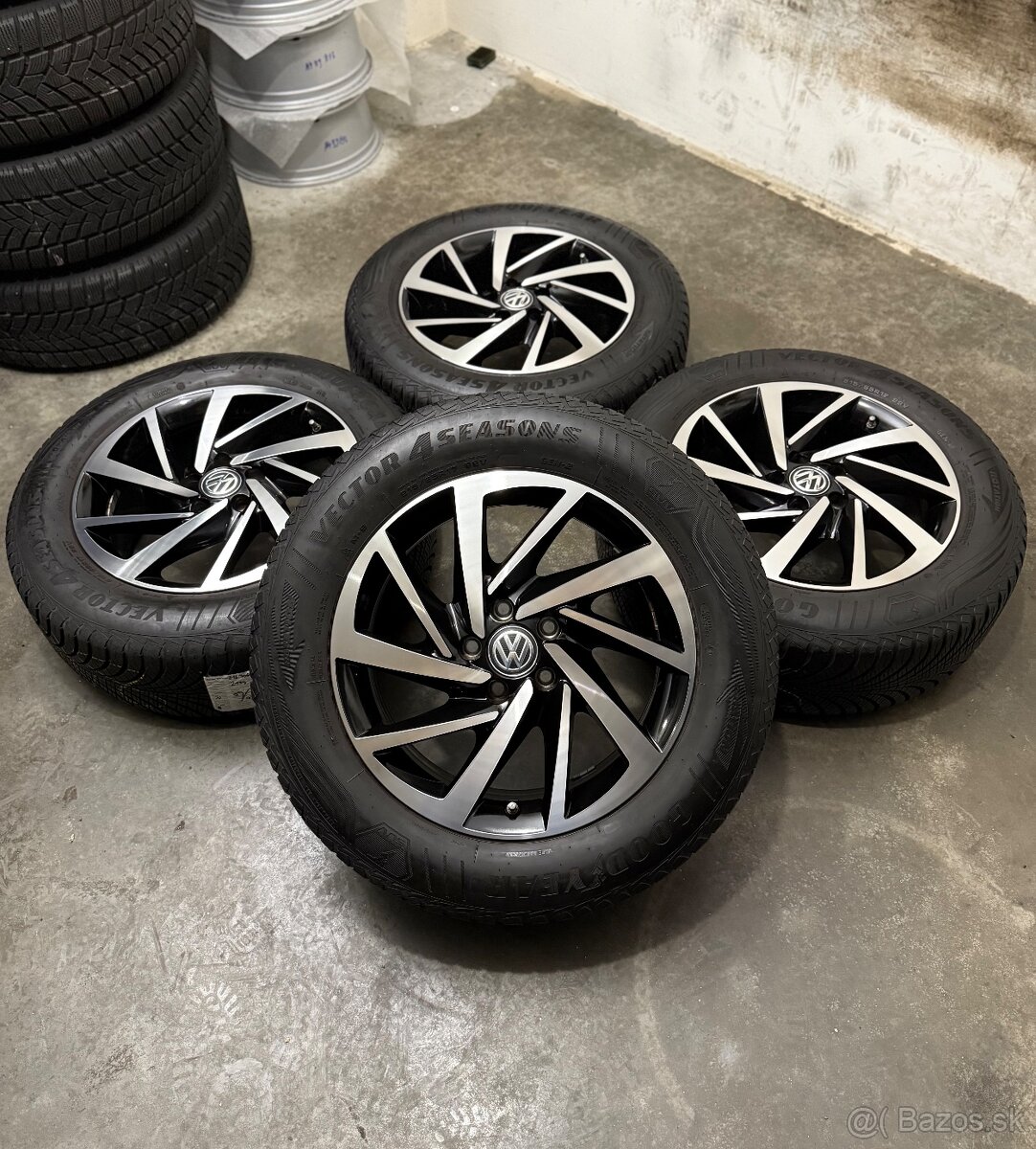 Zimná sada VW Woodstock 5x112 R17 , 215/65/17 Tiguan Kodiaq - 3