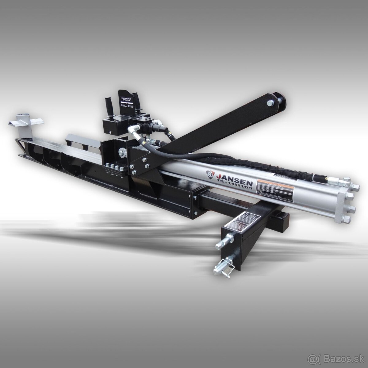 Štiepačka dreva Jansen TS-14L105, ležiaca pre traktor, hydra - 3